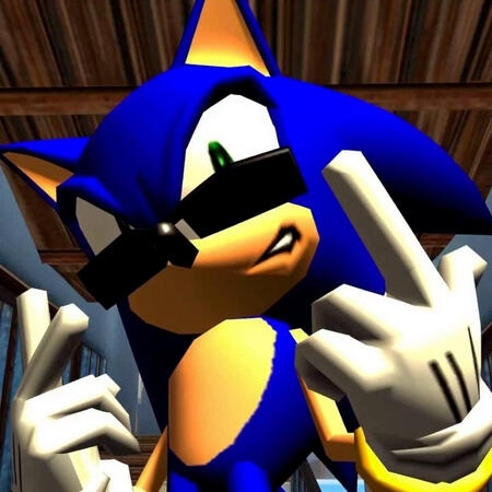 Dr. Robotnik/Eggman laughing GIF